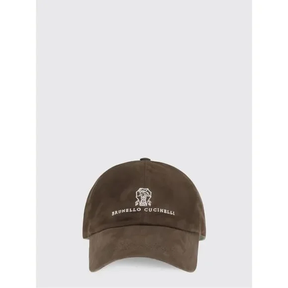 Brunello Cucinelli Hat Men Coffee